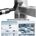 thumbnail image 3 of Electric Partition Riveting Pliers Bit, 360 Degree Rotating Jaw Keel Pliers Bit Rugged CrV Alloy Steel  for Construction Sites, 3 of 7