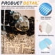 thumbnail image 3 of Uxcell 5x5mm Azulejos de Espejo Autoadhesivos, 3200 Piezas de Mini Azulejos de Vidrio Cuadrados para Decoración de Fiesta de Disco DIY, Azul Claro, 3 of 5