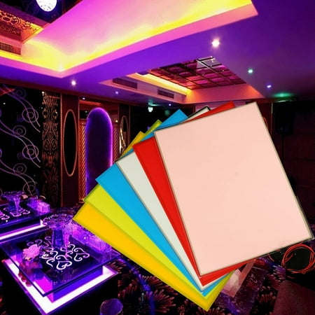261893352944 Electroluminescent A4 EL Panel White /Aqua /Blue /Red Glow Paper Neon Sheet