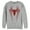Athletic Heather, variant on Men's Marvel Spider-Man Icon Badge  Sweatshirt Athletic Heather 2X Large