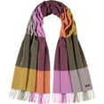 thumbnail image 1 of FRAAS Sustainability Edition Box Check Oversized Scarf, 1 of 5