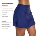 thumbnail image 3 of Traje de baño Eigraketly Cintura baja Deportes acuáticos azul oscuro XXL, 3 of 6