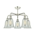 thumbnail image 6 of Innovations Lighting 516-5Cr-16-25 Hanover Chandelier Hanover 5 Light 25" Wide Chandelier, 6 of 7