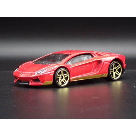 Open Box 2017 17 LAMBORGHINI AVENTADOR MIURA HOMAGE SUPERCAR 1:64 SCALE DIECAST MODEL CAR