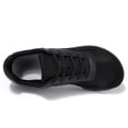 thumbnail image 4 of OnyxTrek Unisex Wide Toe Box Walking Shoes, Lightweight Breathable Mesh Sneakers | Black, 5.5 Men, 4 of 18