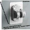 thumbnail image 3 of Soporte de ducha de mano impermeable con adhesivo fuerte para montaje en pared grande, soporte para cabezal de ducha, para ducha de rv, ducha para niños, baño, 3 of 5