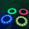 thumbnail image 1 of Paquete de 4 Lámparas Solares LED Cálidas Impermeables para Exteriores Perfecl, 1 of 8