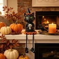 thumbnail image 5 of Halloween Dangling Leg Shelf Sitters Set Cute Mummy Ghost Witch Resin Figurines Decor,Orange, 5 of 5