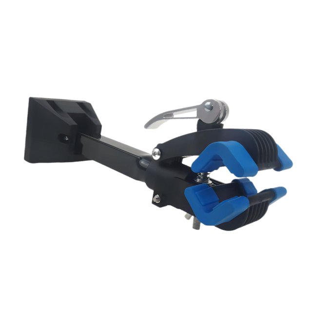 Decodeary Bike Repair Bench Hanger for Mountain Bikes Professional Wall Sturdy Mounted Blue