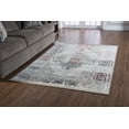 thumbnail image 5 of Linon Home Décor Jewel Area Rug Collection, Beige and Rust, 8' x 10.4', 5 of 7