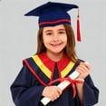 FUZHIQ Toddler Kids Graduation Cap and Gown Set, Unisex Class of 2026 ...