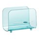 thumbnail image 5 of Organizador de paleta de maquillaje en forma de U multifunción de gran capacidad con función de escala cosmético duradero transparente para tocadores Verde Yinane Organizador de paletas de maquillaje, 5 of 6