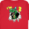 thumbnail image 4 of Inktastic I'm 3 Dinosaur Boys or Girls Long Sleeve Toddler T-Shirt, 4 of 5