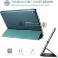 thumbnail image 3 of DEBGFS iPad 9.7 Case 2016  Ultra Slim Lightweight Stand Smart Case Shell with Translucent Frosted Back Cover for Apple iPad 9.7 Inch (A1673 A1674 A1675) \u2013Teal,none,none, 3 of 7