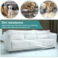 thumbnail image 4 of Clear Heavy-Duty Couch Cover - Waterproof & Scratch-Proof Vinyl Furniture Protector for Pets/Kids, Anti-Slip Thick Plastic Sofa Cover for Storage & Moving, 4 of 7