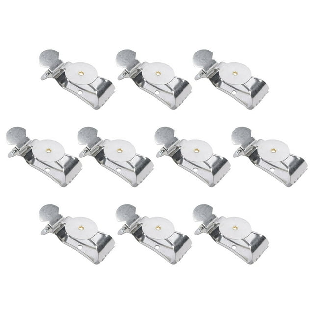 10 piezas de clips de sujeción para cortinas, abrazaderas para cortinas, accesorios para cortinas