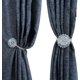 thumbnail image 5 of Paquete de 2 alzapaños magnéticos de cristal para cortina con hebillas de clip para decoración del hogar y la Oficina, 5 of 5
