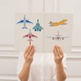 thumbnail image 6 of 2Pcs Airplane Fighter Jets Stencil Painting Templates with Paint Brush for Wall Canvas Room Decor 11.8×11.8inch, 6 of 9