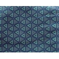 thumbnail image 4 of oneOone Georgette Viscose Fabric Triangle Geometric Printed Fabric 1 Yard 42 Inch Wide, 4 of 4