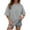 Grey, variant on PRETTYGARDEN Women's Spring Going Out Tops Casual Short Sleeve Crewneck Loose Fit Basic Cute Tee Shirts Summer Outfits
