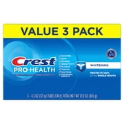 Crest Toothpaste, Pro-Health Whitening Toothpaste, 4.3oz, Triple Pack