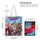 thumbnail image 5 of Disney Zombie Bolso de tela con estampado de lienzo para mujer, bolsa de compras reutilizable y estética, con cremallera interior, regalo para mujer,38*45cm., 5 of 6