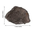 thumbnail image 2 of Phenofice 1Pcs Meteorite Specimen Space Sample For Adults Educational Scientific Study Teaching Aid, 2 of 7