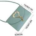 thumbnail image 3 of Christmas Saving Clearance! UHUYA Women Simply Fashion Bag Strap Messenger Shoulder Bag Crossbody Purse Bag Mobile Phone Bag, Blue, 3 of 5