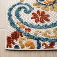 thumbnail image 3 of SAFAVIEH Cabana Allycia Cream/Navy 4'X6' Indoor/Outdoor Area Rug Cream/Navy, 5'3" x 7'6", 3 of 7