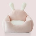 thumbnail image 3 of Cama para mascotas, cama , pequeño, lavable, suave, lindo, para , casa para perros , interior - Rosa, 3 of 8