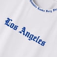 thumbnail image 6 of XIAONU Letter Print T Shirt for Men Crew Neck Short Sleeve Fashion Tee, 6 of 6