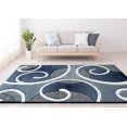 thumbnail image 2 of Bristol Riley Navy Area Rug 5'3" x 7'6", 2 of 3
