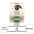 thumbnail image 4 of 89*59*35mm DC 12V 24V LED Dimmer Switch LED Light Strip Dimmer  Knob Adjust Brightness ON/Off Switch, 4 of 16