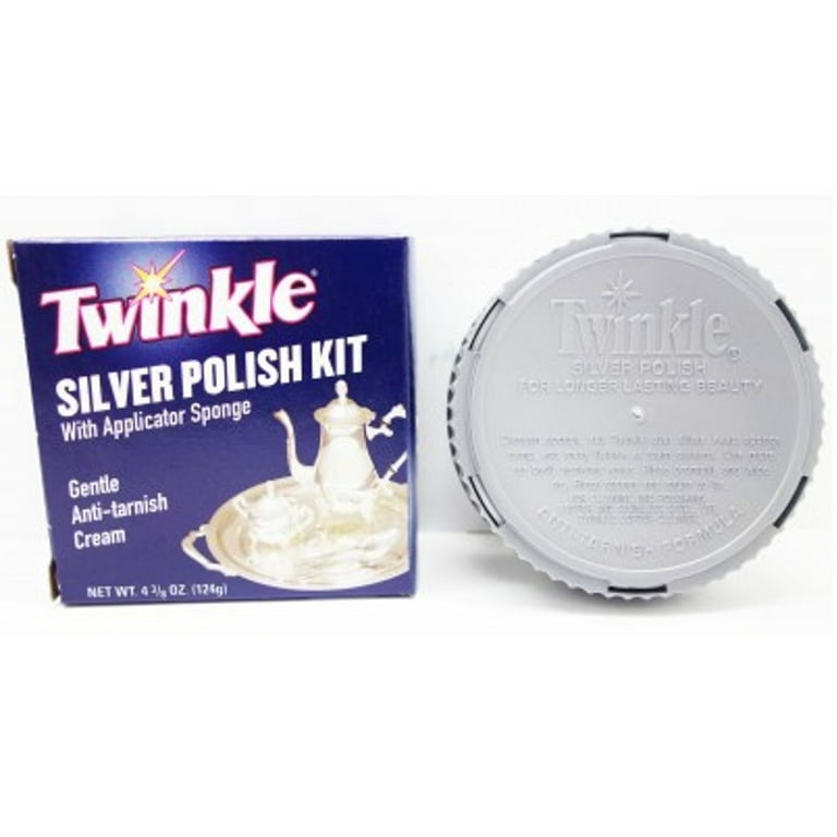 Twinkle Silver Polish Kit Gentle Anti-Tarnish Cream 4.38 oz (Pack of 6)