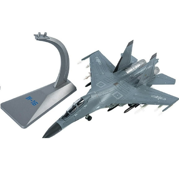 1/72 Scale Chinese Air Force J-16 Fighter Diecast Military Models Aviation Science Exhibition Model
