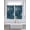 Teal Blue, variant on Blue Flowers Bathroom Window Curtain, Spring Floral Botanical Modern Art Light Filtering Coffee Kitchen Curtains, Bedroom Living Room Curtains 2 Panel 84"x54"