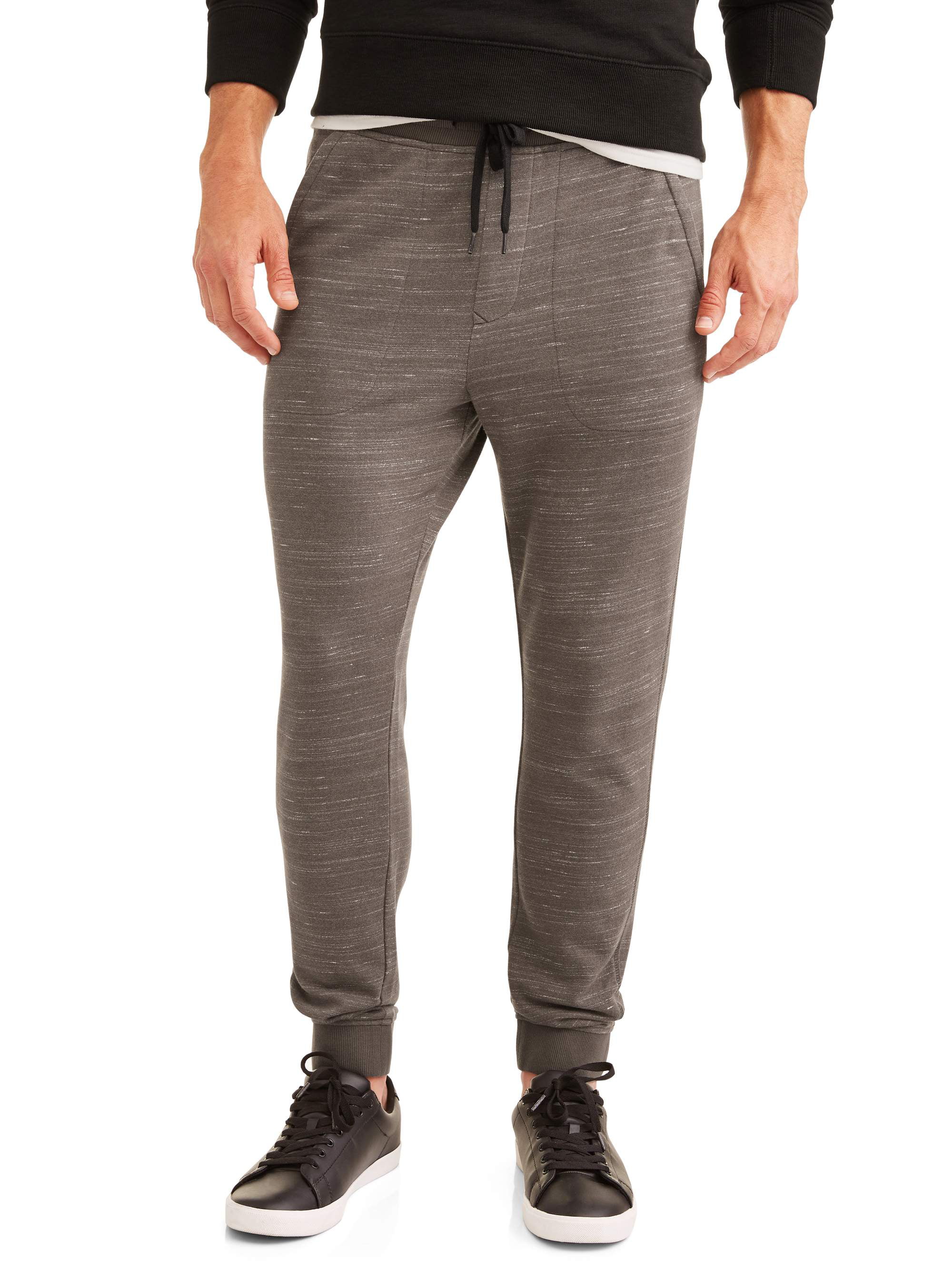 Men's Marled Knit Jogger Pants - Walmart.com