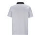 thumbnail image 5 of Playera Elvqul para Caballero Blanco Playa Manga Corta de Color Sólido con Solapa, 5 of 6