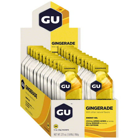 GU Energy Gel: Gingerade, Box of 24