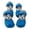 Blue, variant on Dog Shoes Dip Coating Waterproof Durable Shoe Covers and Socks for Pet Comfort in Outdoor Scenarios, Blue Size L