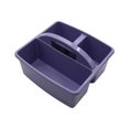 thumbnail image 1 of Plastic Grid Storage Basket - Reinforced And Durable Organizer For Home Stackable Storage Basket purple, 1 of 6