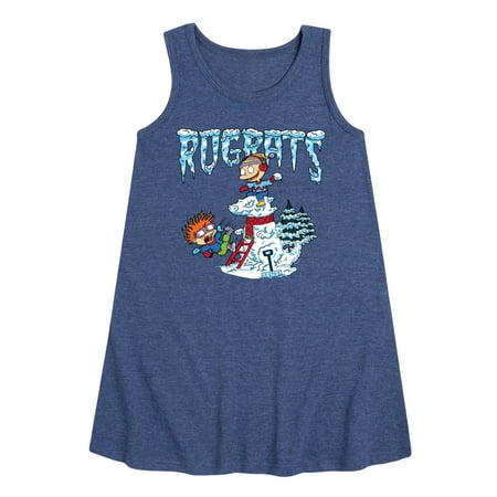 Rugrats – Snowball Fight – Toddler & Youth Girls A-line Dress