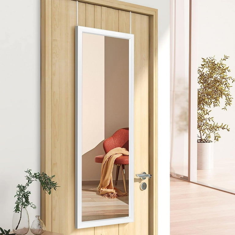 ZXNYH Over The Door Mirror Full Length Mirror Hanging Over
