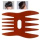 thumbnail image 5 of Peine para mujer, peine de plástico potable hecho a mano para hombres, peine de dientes anchos, acabado de lujo, 5 of 5