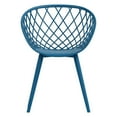 thumbnail image 4 of Kurv Chair Ocean Blue (Set of 2), 4 of 7