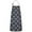 Navy Highland Cow, variant on Navy Highland Cow Flower Pattern Apron-Garden Aprons for Women with Pockets-Cotton Linen Waterproof Kitchen Cooking Gardening Aprons Adjustable for Kitchen,Cooking,BBQ and Salon 33x27 Inch