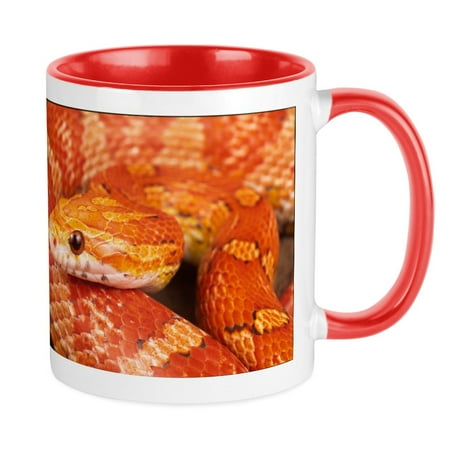 

CafePress - Corn Snake Mug - Ceramic Coffee Tea Novelty Mug Cup 11 oz