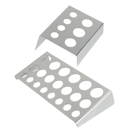 

Ink Cup Stand 2pcs Ink Cup Holder Stainless Steel Pigment Ink Cup Caps Stand