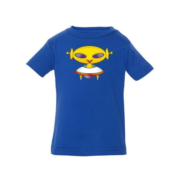 Alien On A Ship T-Shirt Infant -Image by Shutterstock,  18 Months