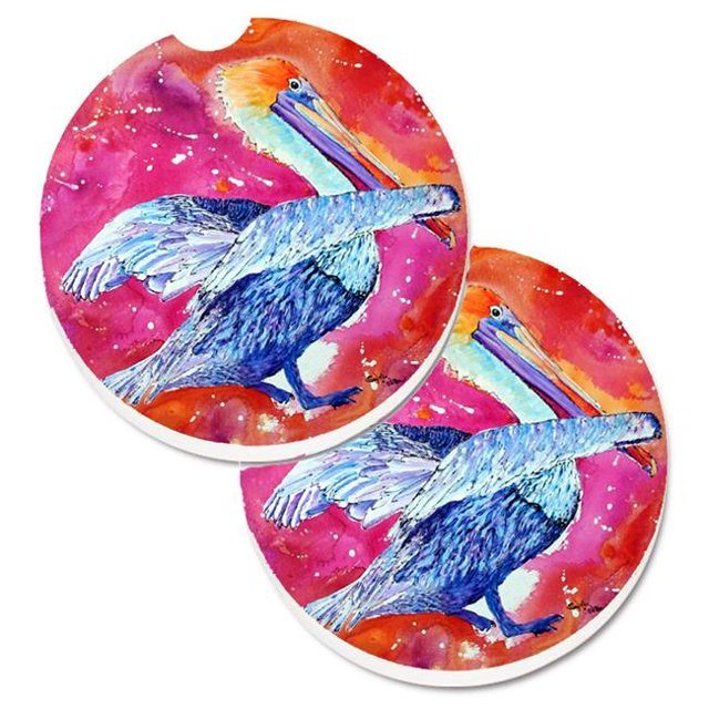 Pélican Ensemble de 2 Porte-Gobelet Voiture Coaster